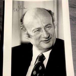 NYC Mayor Ed Koch signed picture & NY Senator pic